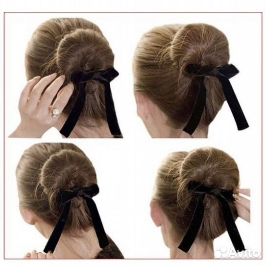 Заколка, резинка, крабик, зажим, твистер для волос