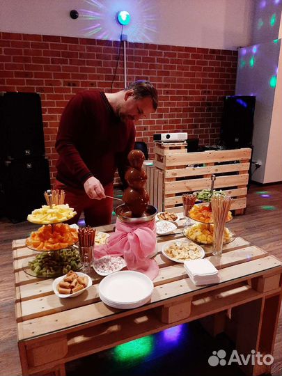 Аренда шоколадных фонтанов