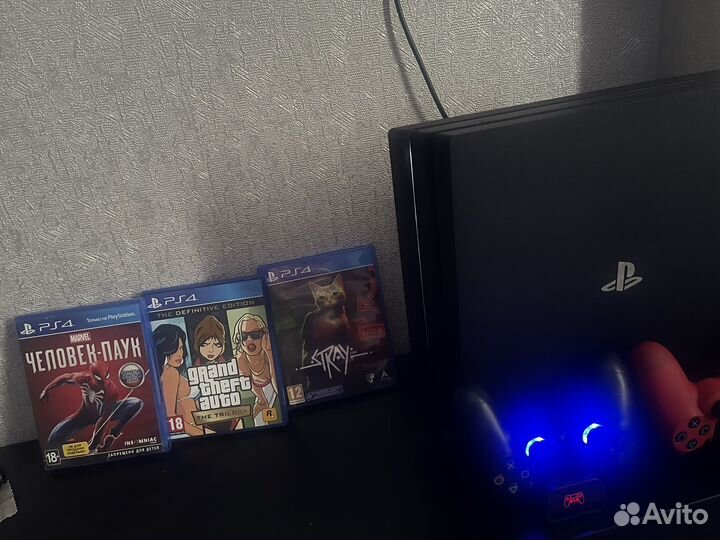 Sony PS4 pro 1tb полный фарш