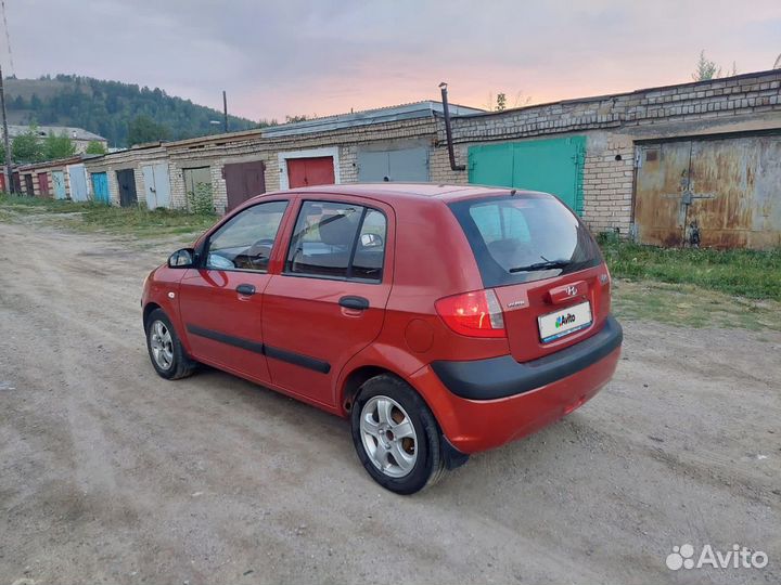 Hyundai Getz 1.4 МТ, 2008, 133 000 км