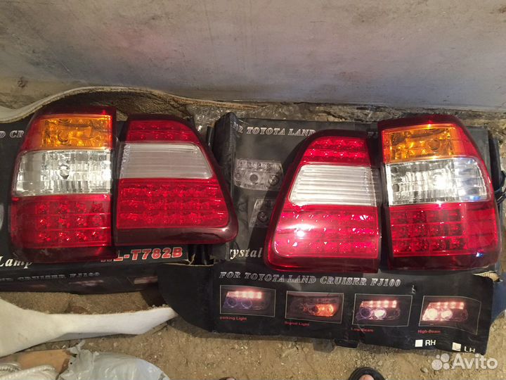Toyota land cruiser 100 Фары Диски фаркоп