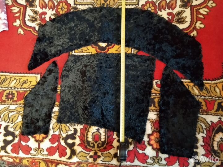 Куски натуральной белой кожи на творчество