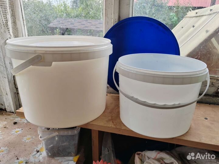 Ведра пластиковые