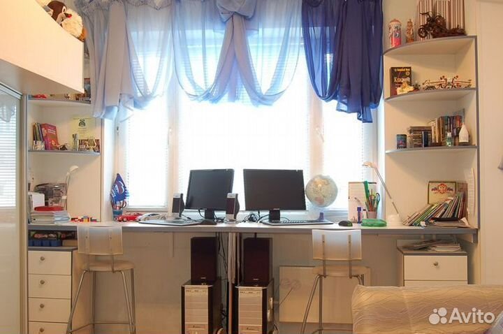 Рабочая зона для двоих детей