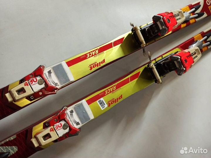 Горные лыжи 175см + ботинки 44р