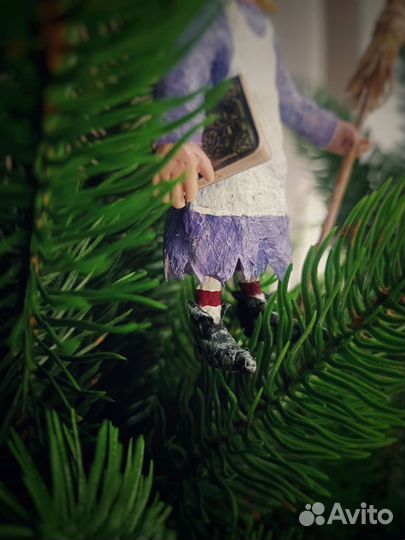 Ватные елочные игрушки