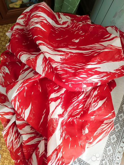 Отрез ткани хлопок СССР 350*100