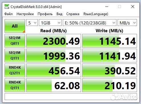 SSD NVMe PCIe M.2 256GB