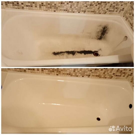 Реставрация ванн жидким акрилом