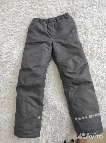 Зимняя куртка LN girls 140, штаны Futurino 140