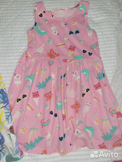 Летние вещи для девочки пакетом, 98 размер