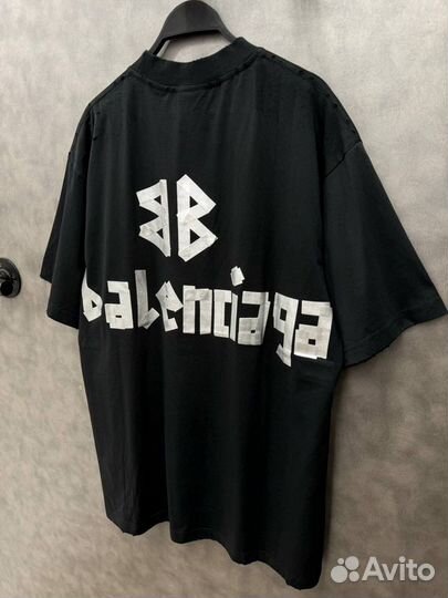 Balenciaga футболка скотч (new 2024)