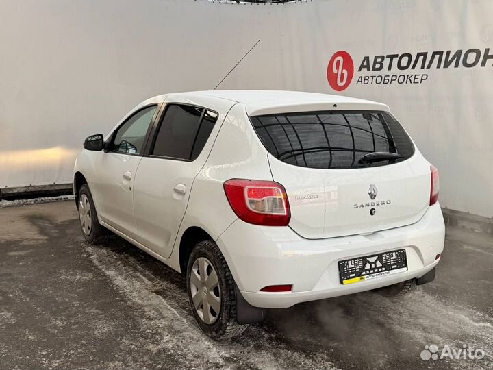 Renault Sandero 1.6 МТ, 2018, 114 926 км