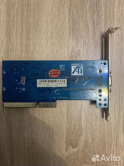 Видеокарта ATI rage mobile