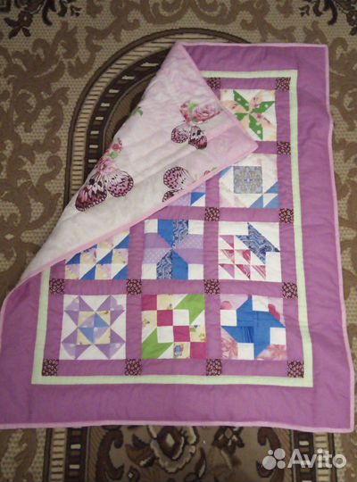 Одеяло ручной работы
