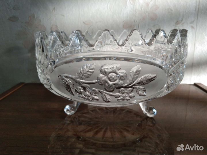 Графин и ваза из хрусталя, СССР