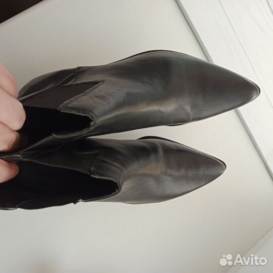 Казаки натуральная кожа 39