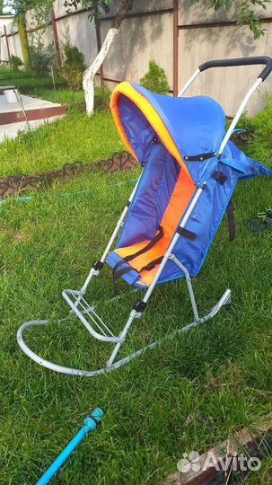 Коляска санки