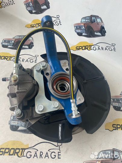 Усиленные ступицы с тормозами Соболь Sport на Ниву