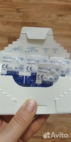Контактные линзы acuvue