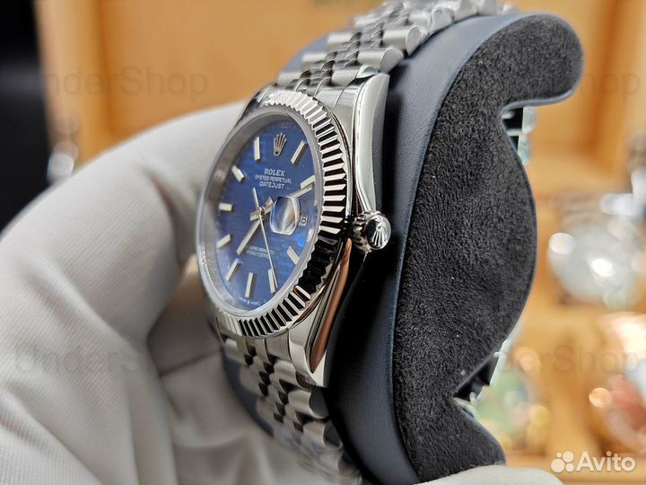 Rolex Datejust Blue 40mm Мужские механические часы