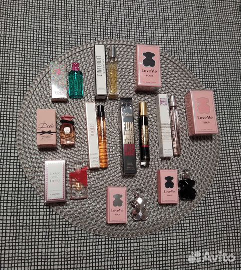 Миниатюры и тревелы парфюма