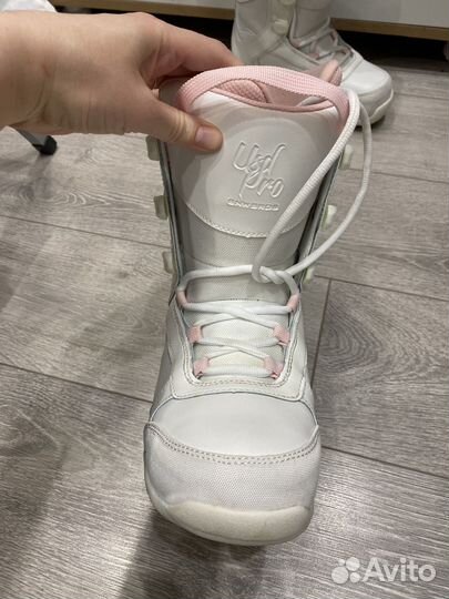 Сноубордические ботинки женские 36 мягкие usd pro