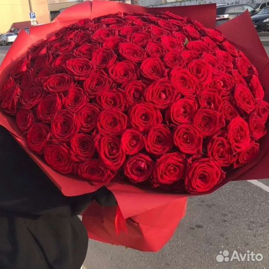 Букет из 101, 51, 25 роз