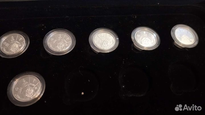 Серебряные монеты коллекционный