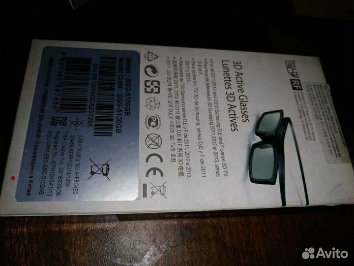 3Д очки для samsung TV