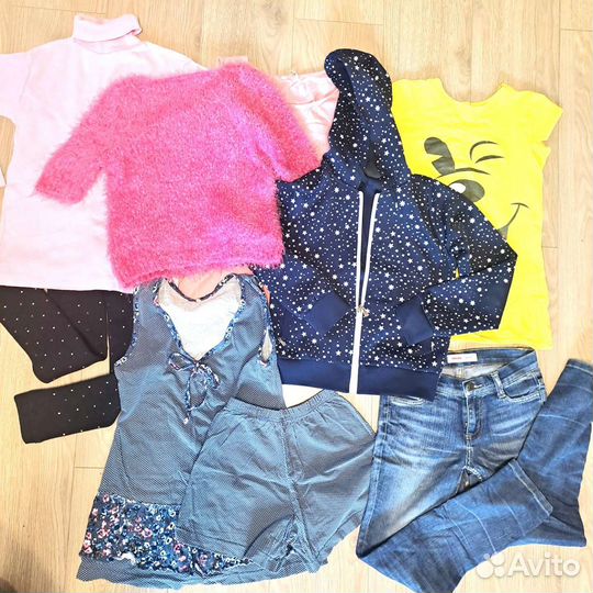 Одежда для девочки пакетом 134 140 146 размер