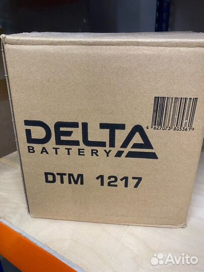 Аккумуляторная батарея Delta DTM 1217
