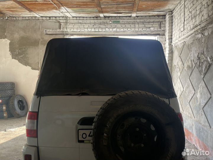 Тент на кузов УАЗ пикап