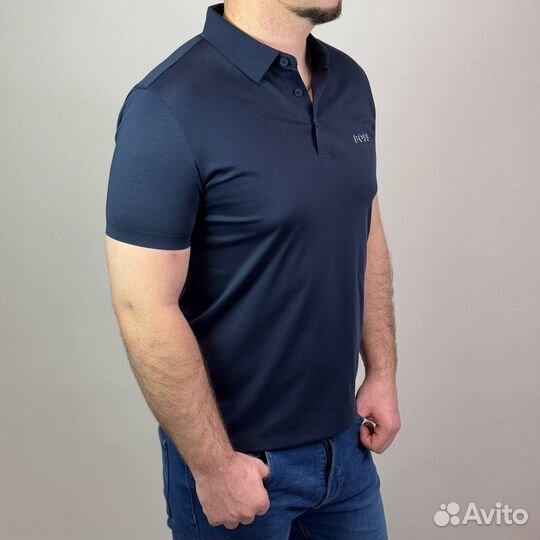 Поло мужское hugo boss