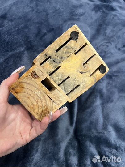 Подставка для ножей деревянная