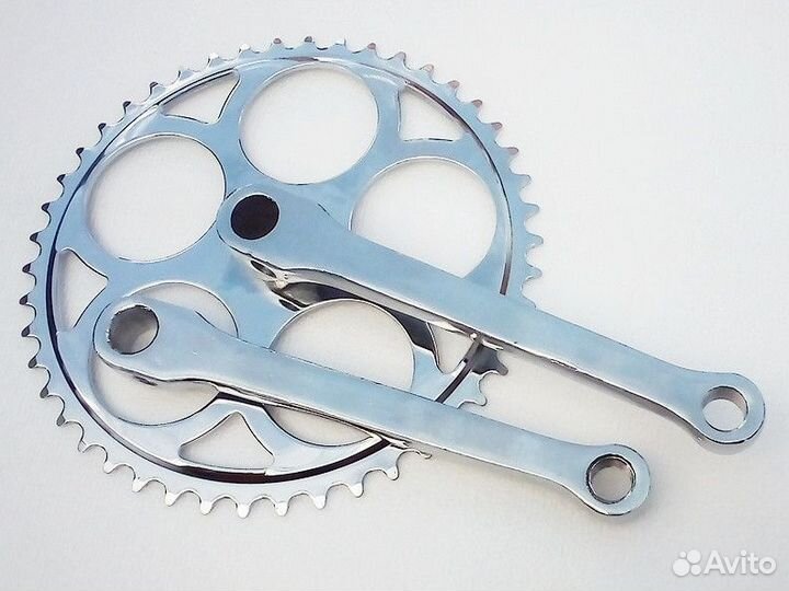 Шатуны для велосипеда 38Тх165 мм, толщина 2,5мм (E