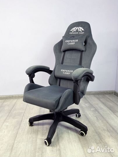 Кресло компьютерное игровое велюр