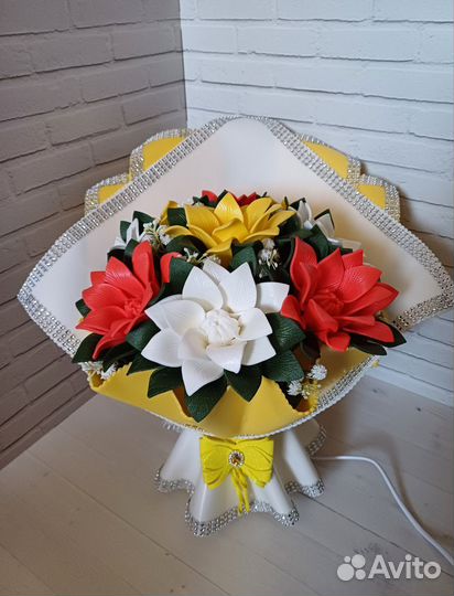 Светильник/ночник Букет георгин