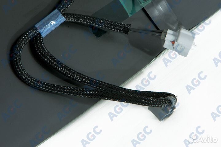 AGC toyota RAV-4 IV 2013- стекло ветровое зеленое + шумоизоляция -С обогревом зоны дворников-допуска