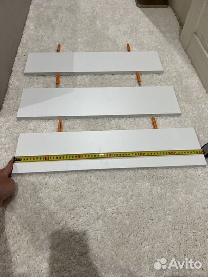 Полки навесные 3 шт,новые