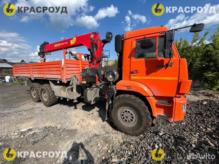 КамАЗ 43118 с КМУ, 2021