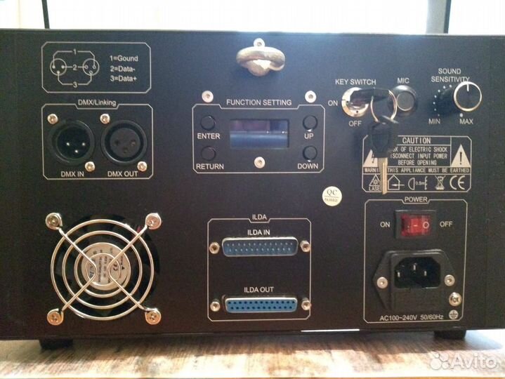 Анимационный лазерный проектор