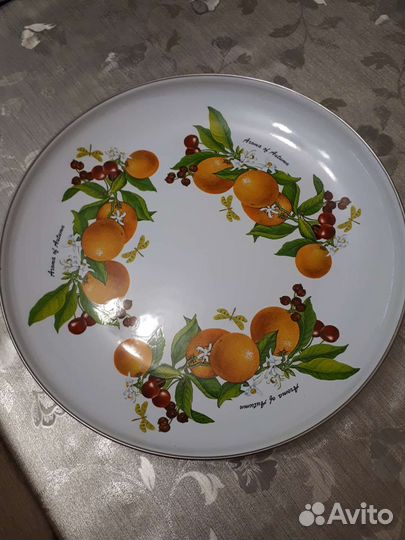 Блюдо эмаль новое