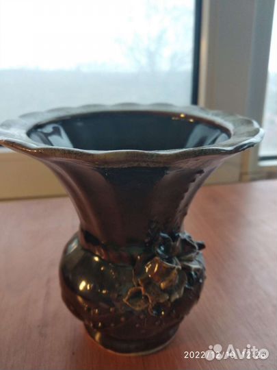 Обливная керамика, корзинка, ваза, чашка кофейная