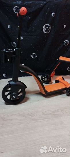 Новый Самокат беговел 3 в 1