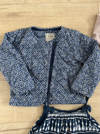 Вещи пакетом на девочку zara 110