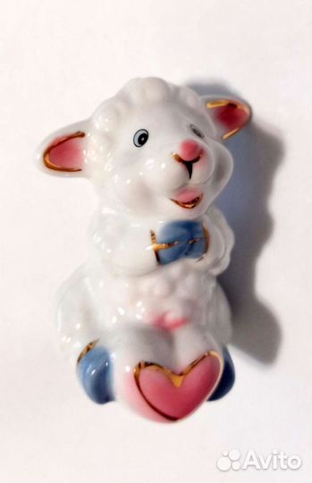 Статуэтки барашек с сердечком