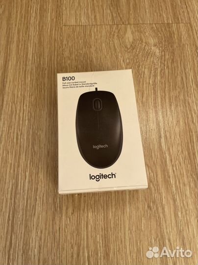Мышь logitech B100 новые
