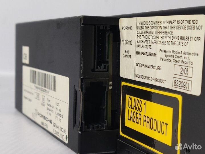 CD чейнджер Porsche Cayenne 955 M48 2005