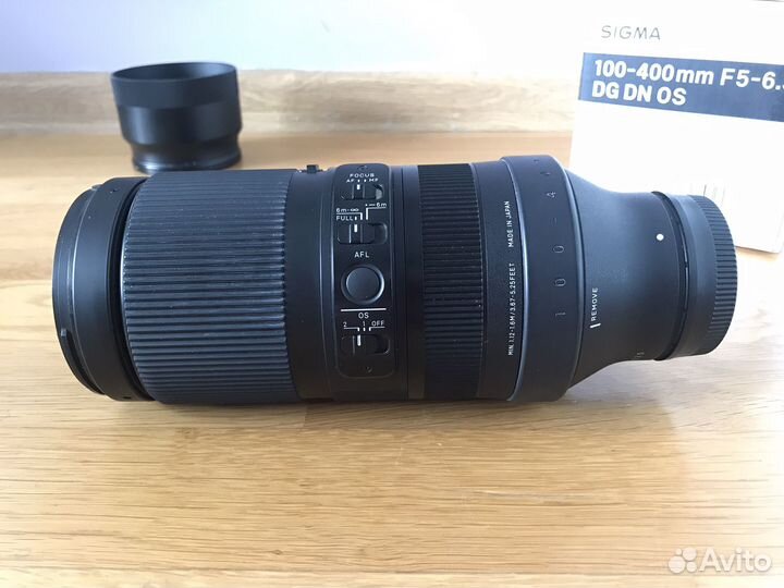 Sigma 100-400mm f5-6.3 DG DN OS (Sony E)